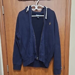 Ralph Lauren Navy Textured Sweater